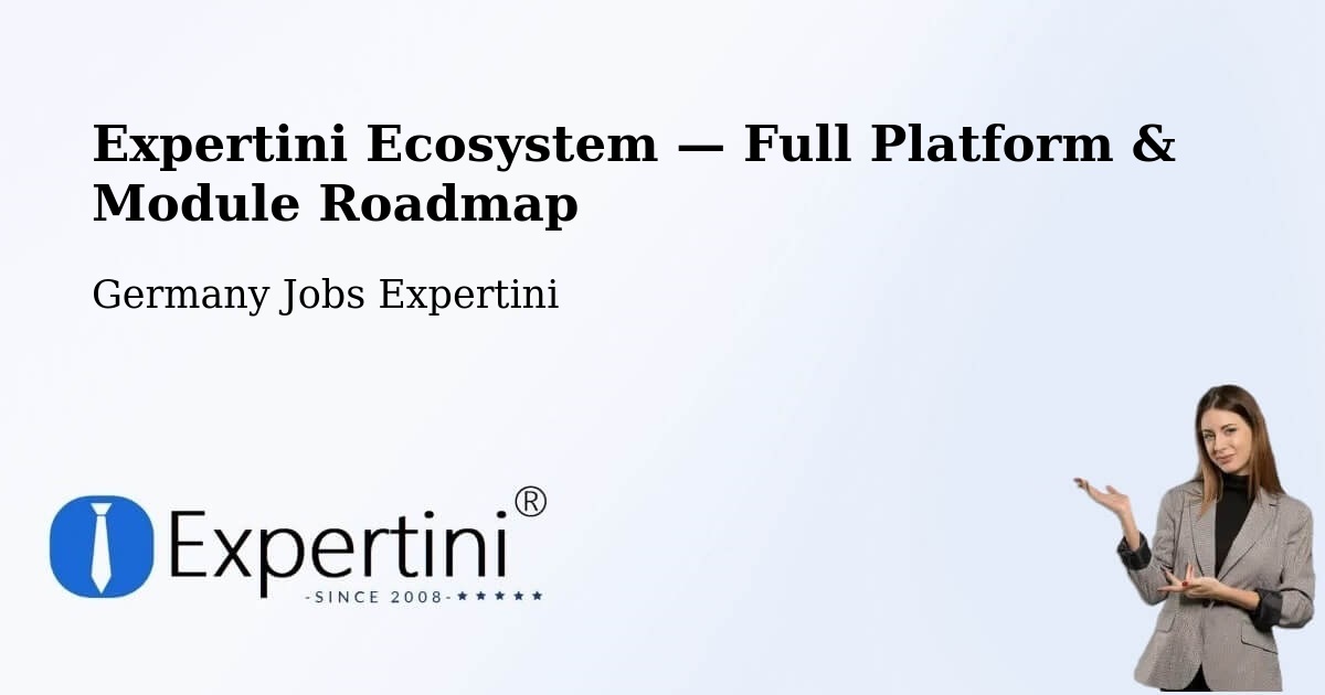 Expertini Ecosystem — Full Platform & Module Roadmap – Roden