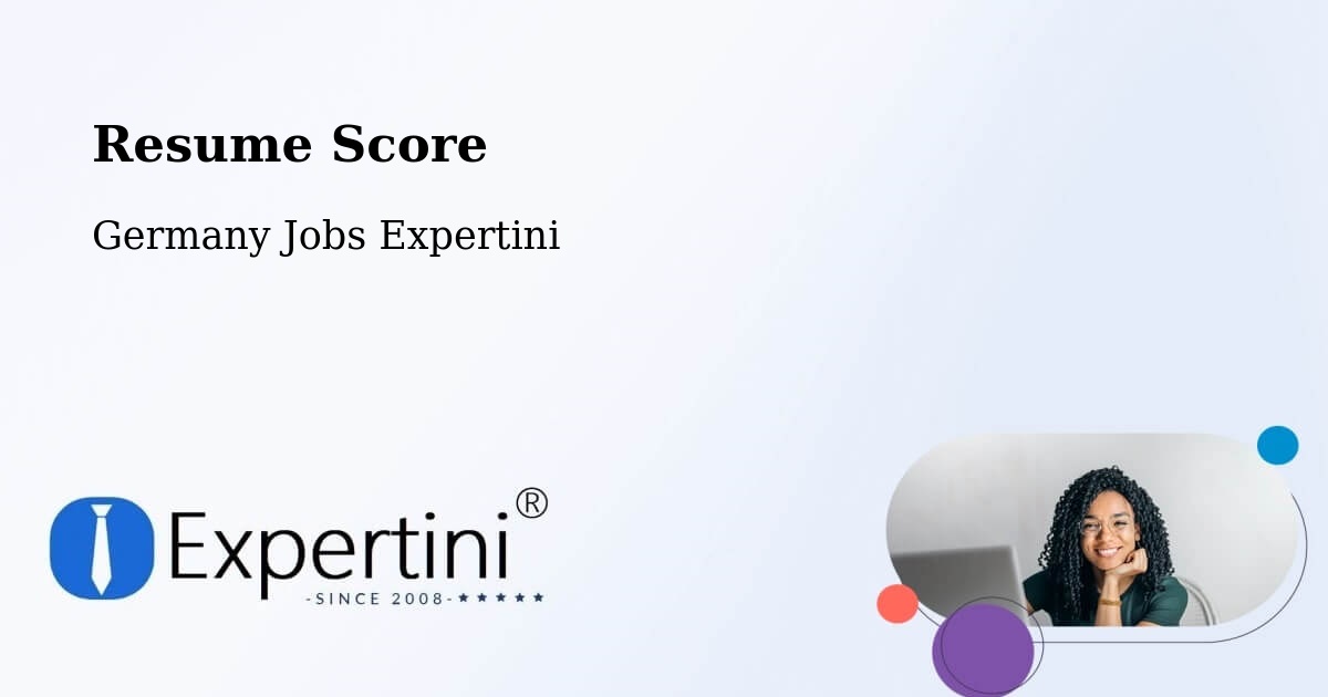 Resume Score & Job Description Match Tool – Roden - Germany Jobs Expertini